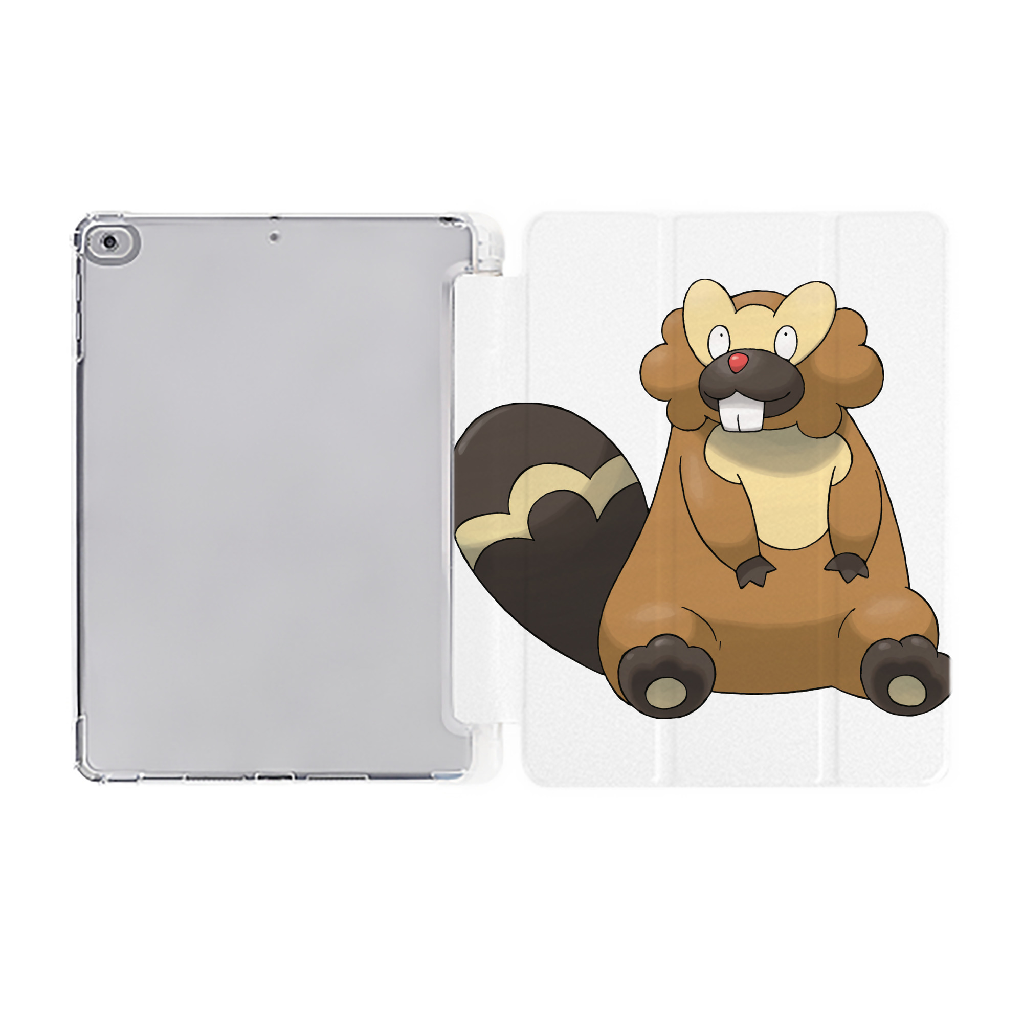 （画像用） ポケットモンスター Pokémon IPad ケース ペン収納付き 三つ折りスタンド PUレザー×シリコン 対応機種9.5/10.5/10.9インチ